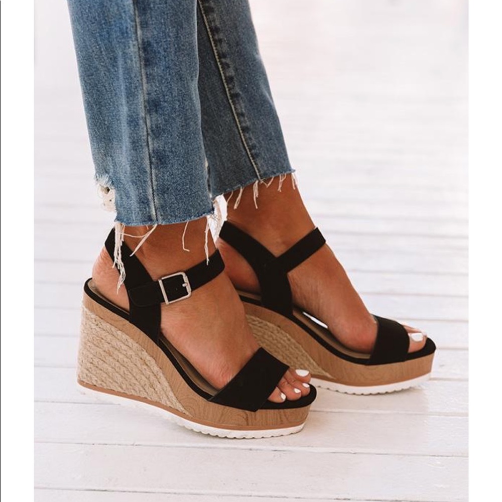 Black Allen Wedges
